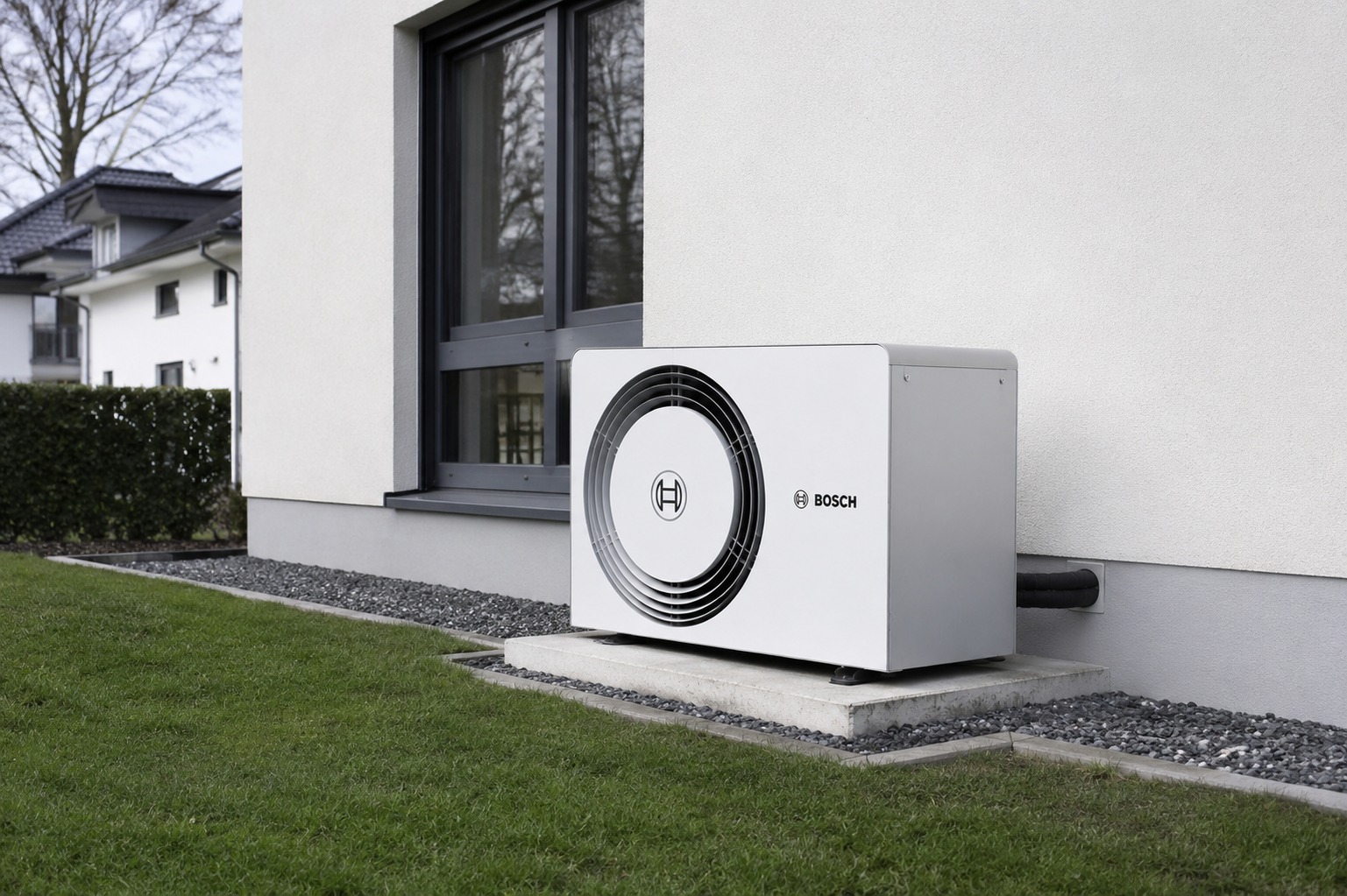 Wärmepumpe im Neubau